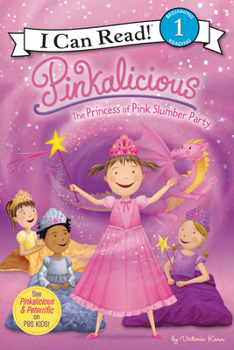 Paperback Pinkalicious: The Princess of Pink Slumber Party Book