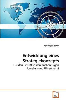 Paperback Entwicklung eines Strategiekonzepts [German] Book