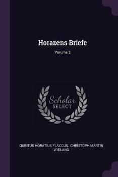 Paperback Horazens Briefe; Volume 2 Book