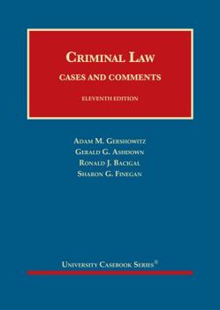 Hardcover Criminal Law: Cases and Comments Book