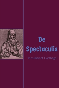 Paperback De Spectculis Book