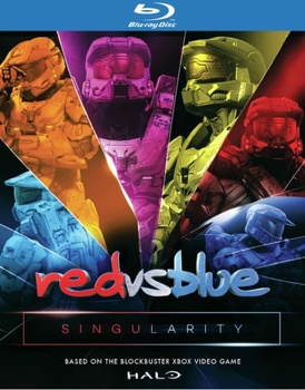 Blu-ray Red vs. Blue: Singularity Book