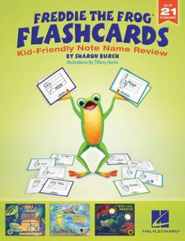 Paperback Freddie the Frog Flashcards: Kid-Friendly Note Name Review Book