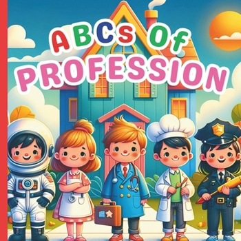 Paperback ABCs Of Profession: A Fun A to Z ABC Alphabet Picture Book Featuring Different Careers like Pilot, Doctor, Engineer, Astronaut, Racer and Book