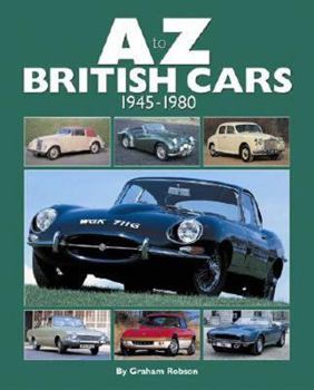 Hardcover A-Z British Cars 1945-1980 Book