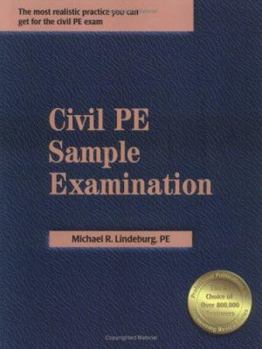 Paperback Civil Pe Sample Examination Book