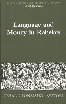 Hardcover Language and Money in Rabelais Book