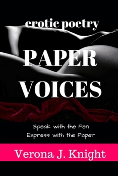 Paperback Paper Voices Poems: Erotic Poetry Book