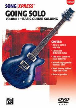 Hardcover WB SongXpress Basic Soloing for Guitar Vol.1 DVD Book
