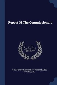 Paperback Report Of The Commissioners Book