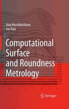 Hardcover Computational Surface and Roundness Metrology Book