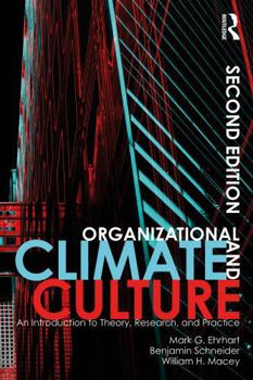 Paperback Organizational Climate and Culture: An Introduction to Theory, Research, and Practice Book