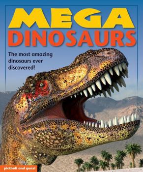 Paperback Mega Dinosaurs (Mega Books) Book