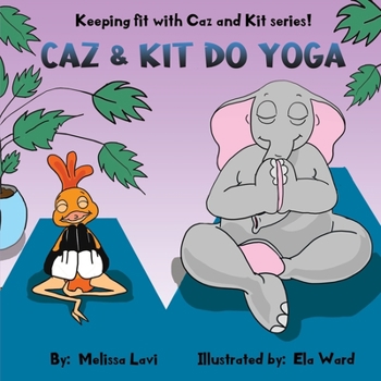 Paperback Caz and Kit do Yoga Book