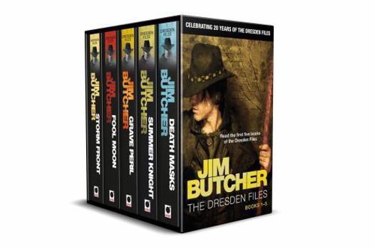 Paperback Jim Butcher's Dresden Files - 20th Anniversary Box Set: Books 1-5 in series Book
