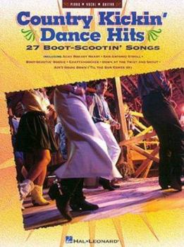 Paperback Country Kickin' Dance Hits Book