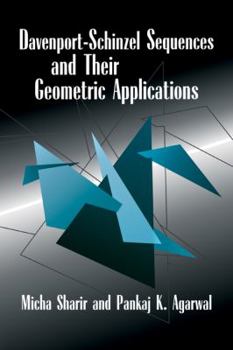 Paperback Davenport-Schinzel Sequences and Their Geometric Applications Book