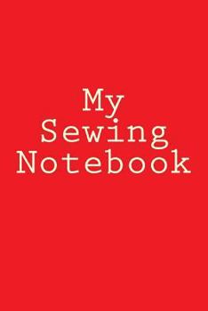 My Sewing Notebook
