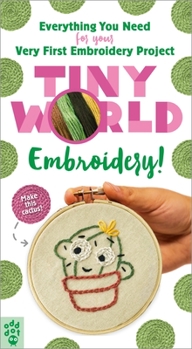 Paperback Tiny World: Embroidery! Book