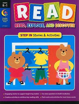 Paperback Read, Explore, and Discover, Grades K-1: Step in Stories & Activities Book