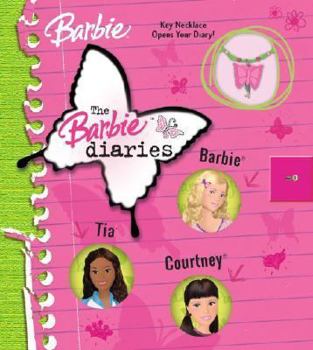 Hardcover The Barbie Diaries [With Key Necklace] Book
