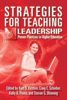 Paperback Strategies for Teaching Leadership: Proven Practices in Higher Education Book