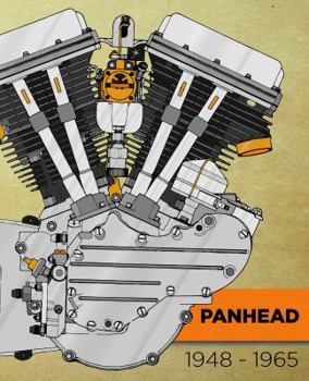 Perfect Paperback Panhead and E Shovelhead Service and Parts Manual #48-1166 Book