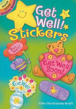 Paperback Get Well! Stickers Book