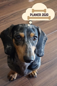 Planer 2020: Terminplaner Monatsplaner und Wochenplaner Organizer Dackel Hund