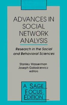 Paperback Advances in Social Network Analysis: Research in the Social and Behavioral Sciences Book