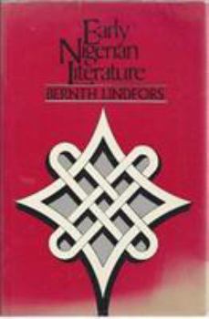 Hardcover Early Nigerian Literature Book