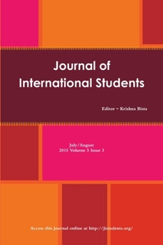 Paperback Journal of International Students 2015 Vol 5 Issue 3 Book