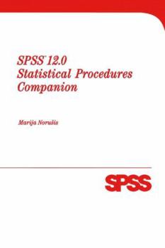 Paperback SPSS 12.0 Statistical Procedures Companion Book