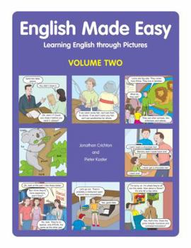 Paperback English Made Easy, Volume Two: Learning English Through Pictures Book
