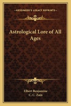 Paperback Astrological Lore of All Ages Book