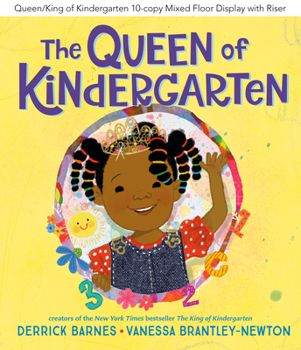 Hardcover Queen/King of Kindergarten 10-Copy Mixed Floor Display with Riser Book