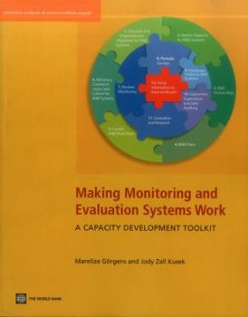 Paperback Making Monitoring and Evaluation Systems Work: A Capacity Development Toolkit Book