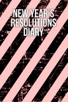 Paperback New Year's Resolutions Diary Book