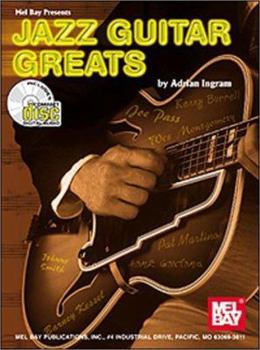 Paperback Jazz Guitar Greats (Book/CD Set) Book