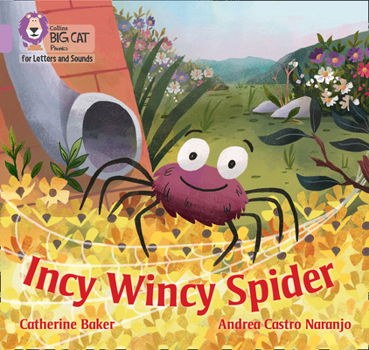 Paperback Incy Wincy Spider: Band 00/Lilac Book