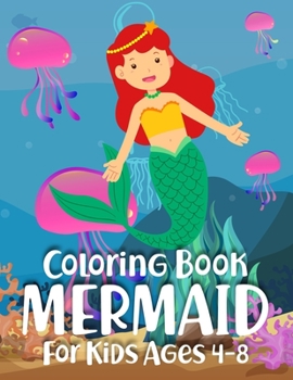 Paperback Mermaid Coloring Book for Kids Ages 4-8: Jumbo Coloring Book For Kids Girls Boys Book