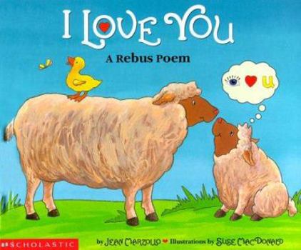 Hardcover I Love You: A Rebus Poem Book