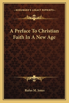 A Preface To Christian Faith In A New Age