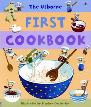 Spiral-bound The Usborne First Cookbook Book