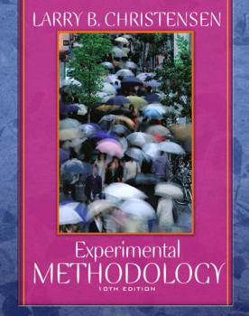 Hardcover Experimental Methodology Book