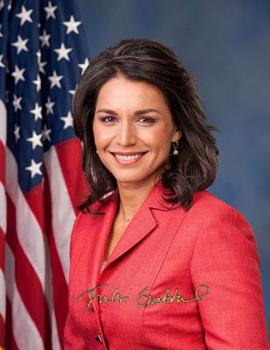 U.S. Representative Tulsi Gabbard Hawaii's 2nd District: College Ruled 8.5 X 11 Softcover Notebook