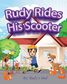 Paperback Rudy Rides His Scooter Book