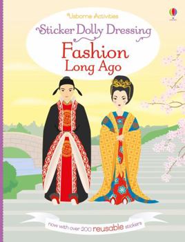 Fashion Long Ago - Book  of the Usborne Sticker Dressing