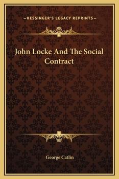 Hardcover John Locke And The Social Contract Book