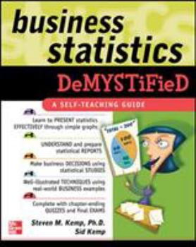 Paperback Business Statistics Demystified Book